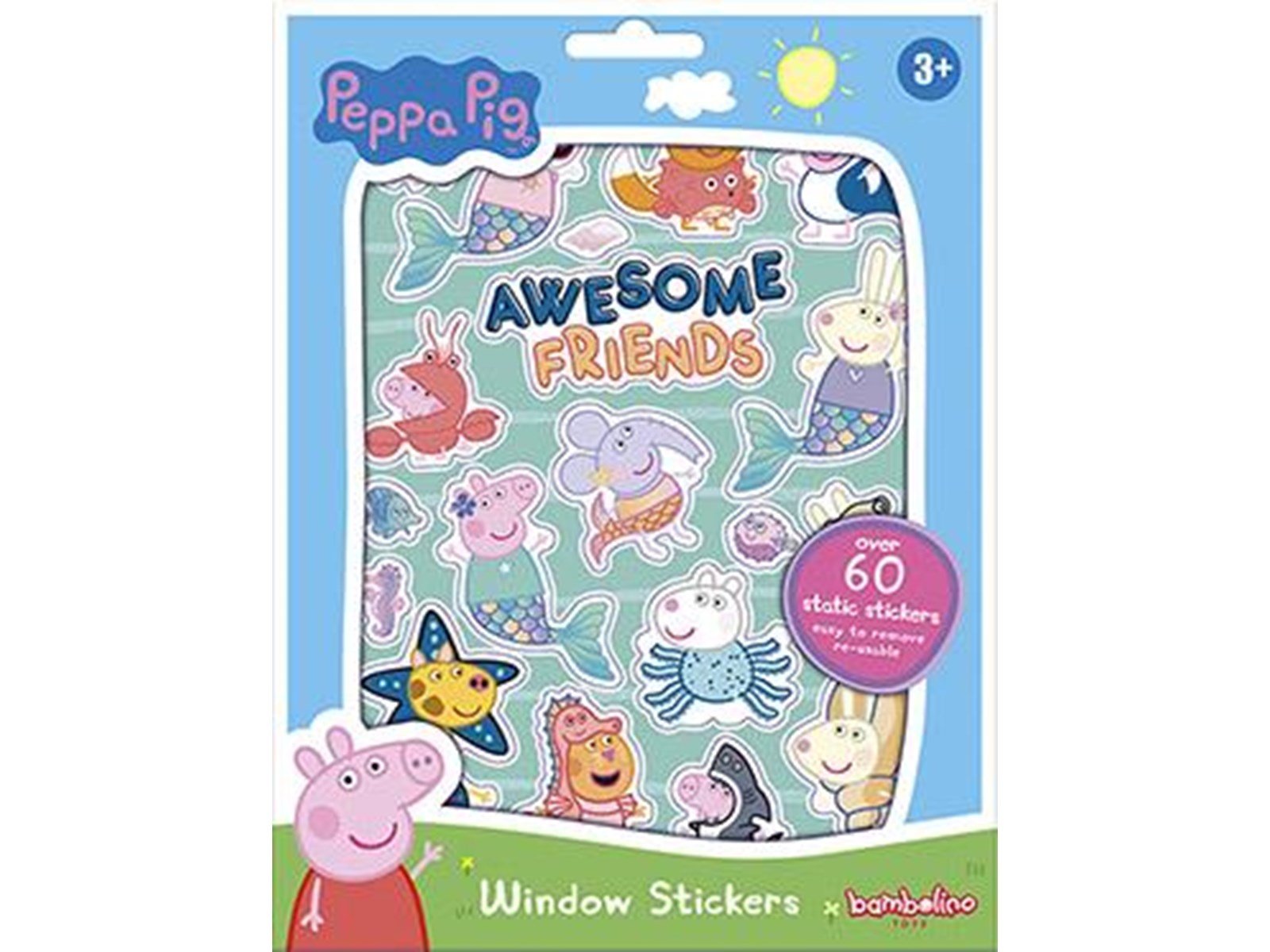 Bambolino Toys - Peppa Pig Window Stickers