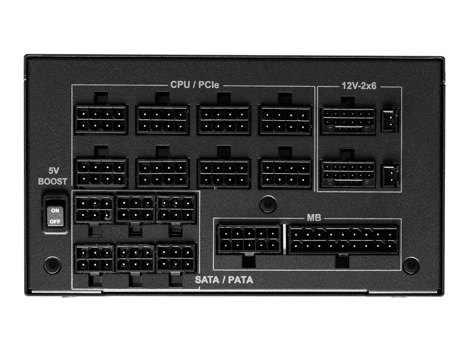 ASRock PG-1600G Netzteile - 1600 Watt - 135 mm - ATX 3.1 - 80 Plus Gold zertifiziert