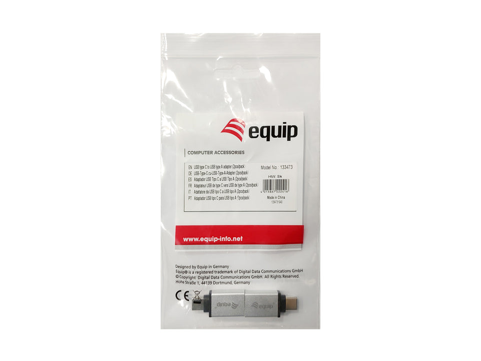 Equip Adapter USB-C -> USB 3.0             2er-Pack       si