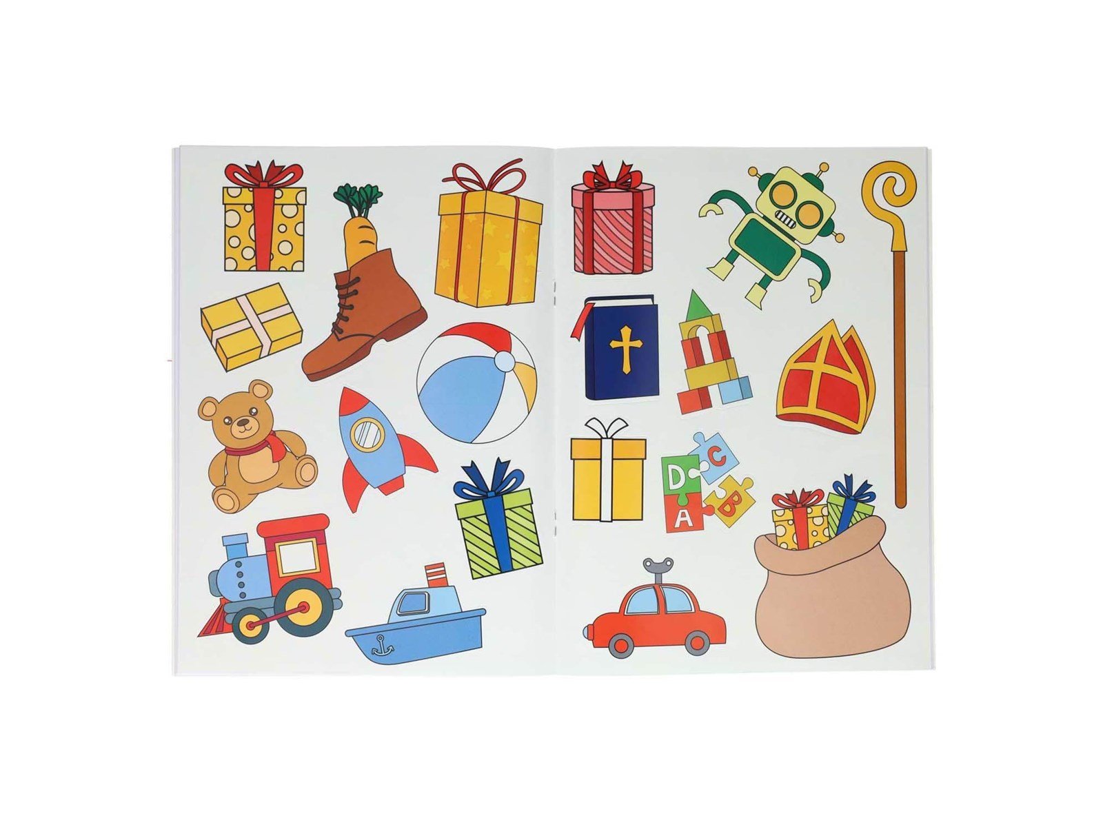 Boek Specials Nederland BV - Sinterklaas Sticker and Coloring Book