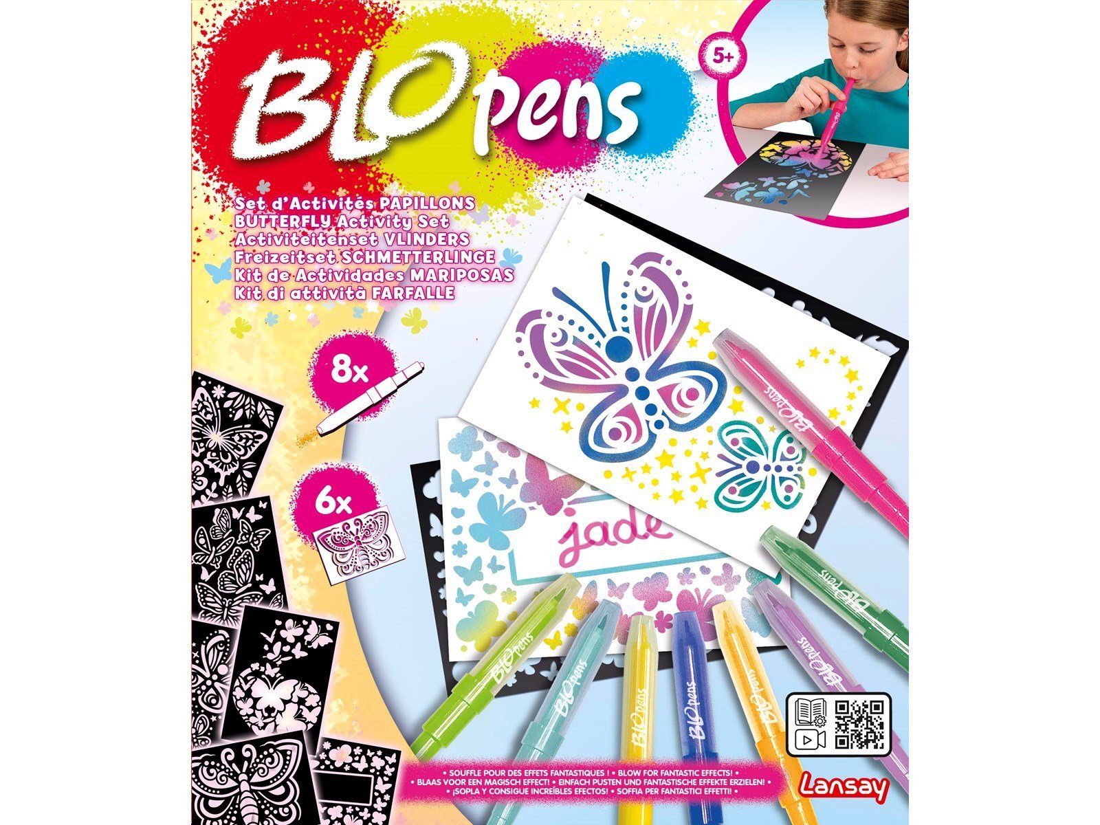 Blopens Butterfly Activity set