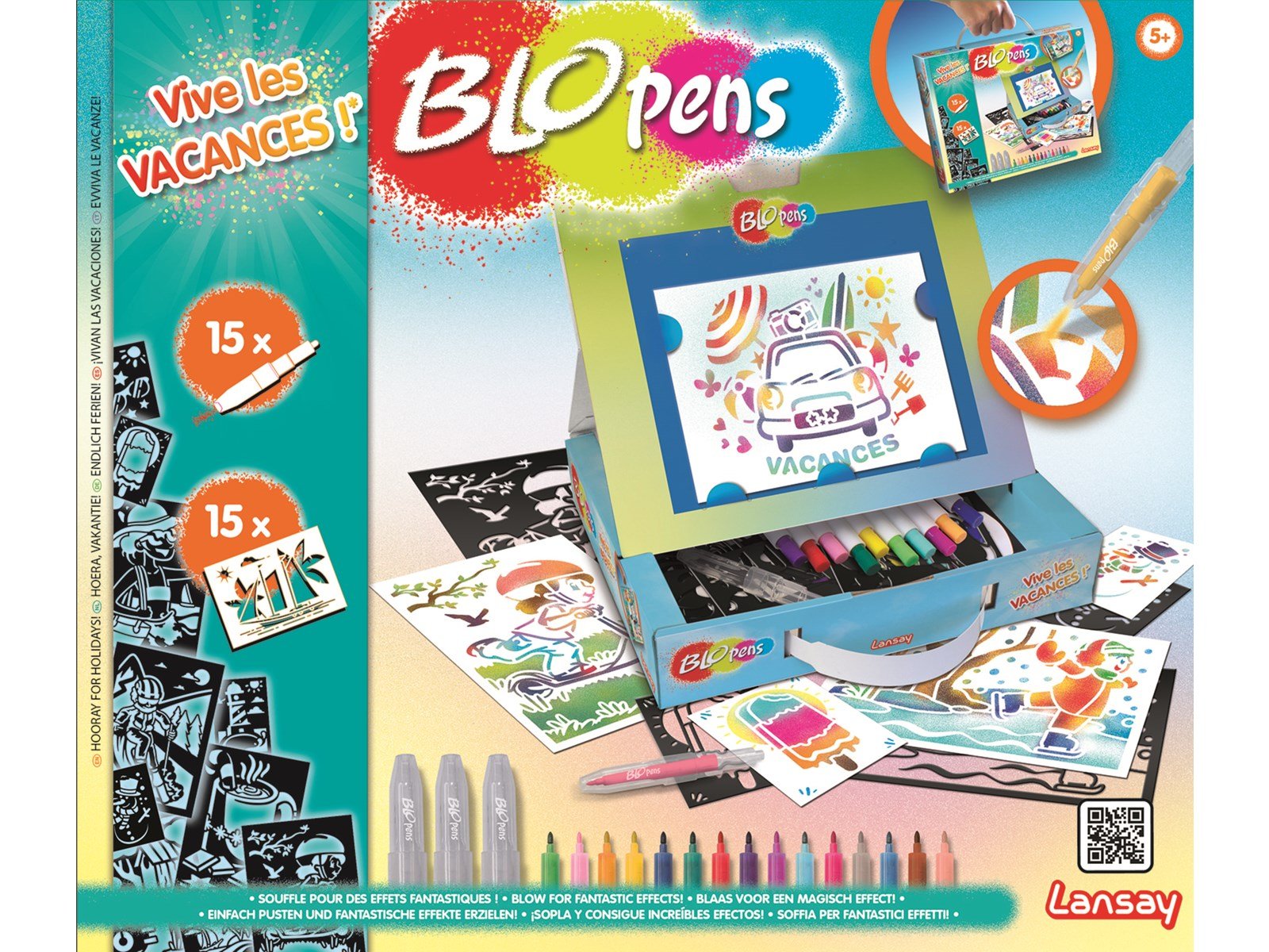 Blopens Holiday departure activity set