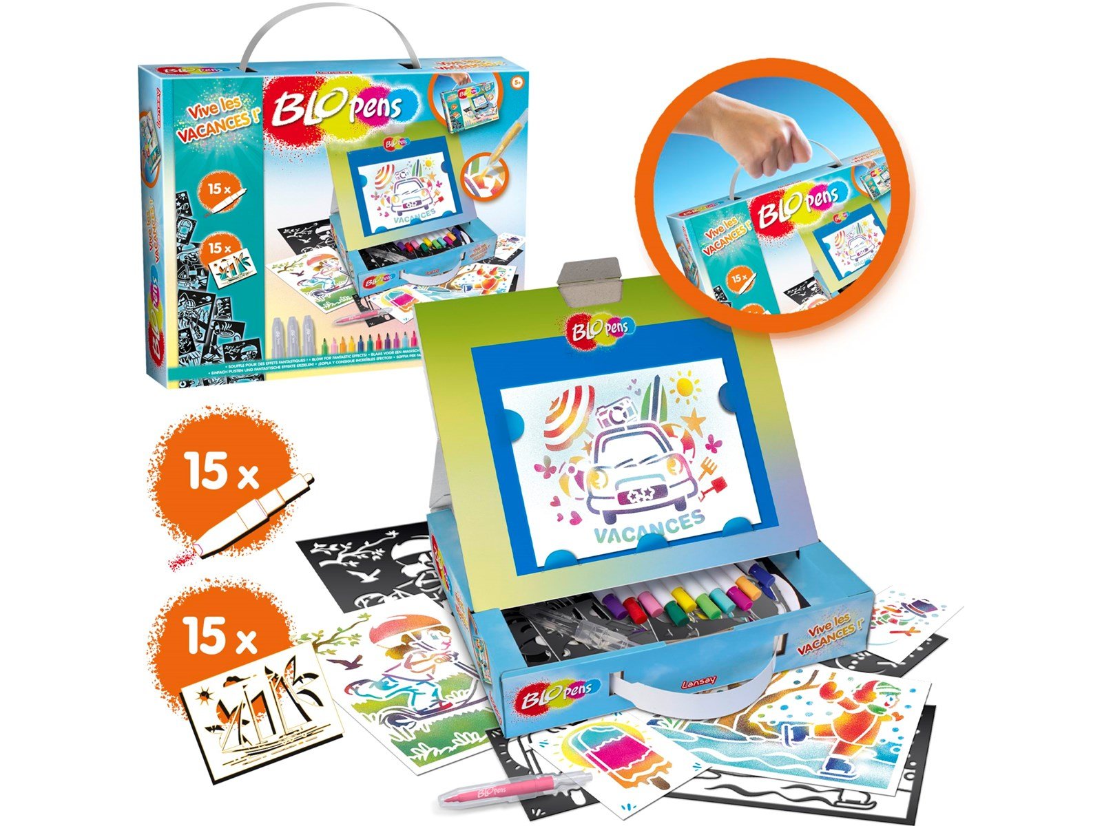 Blopens Holiday departure activity set