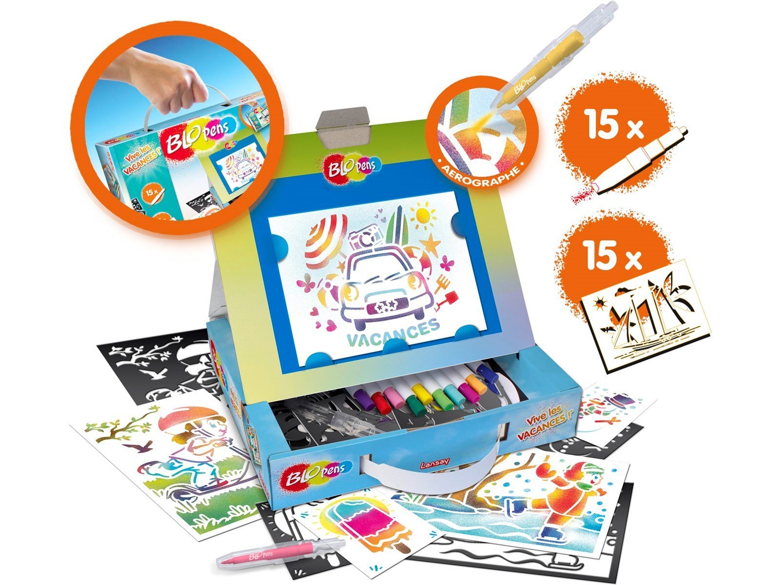 Blopens Holiday departure activity set