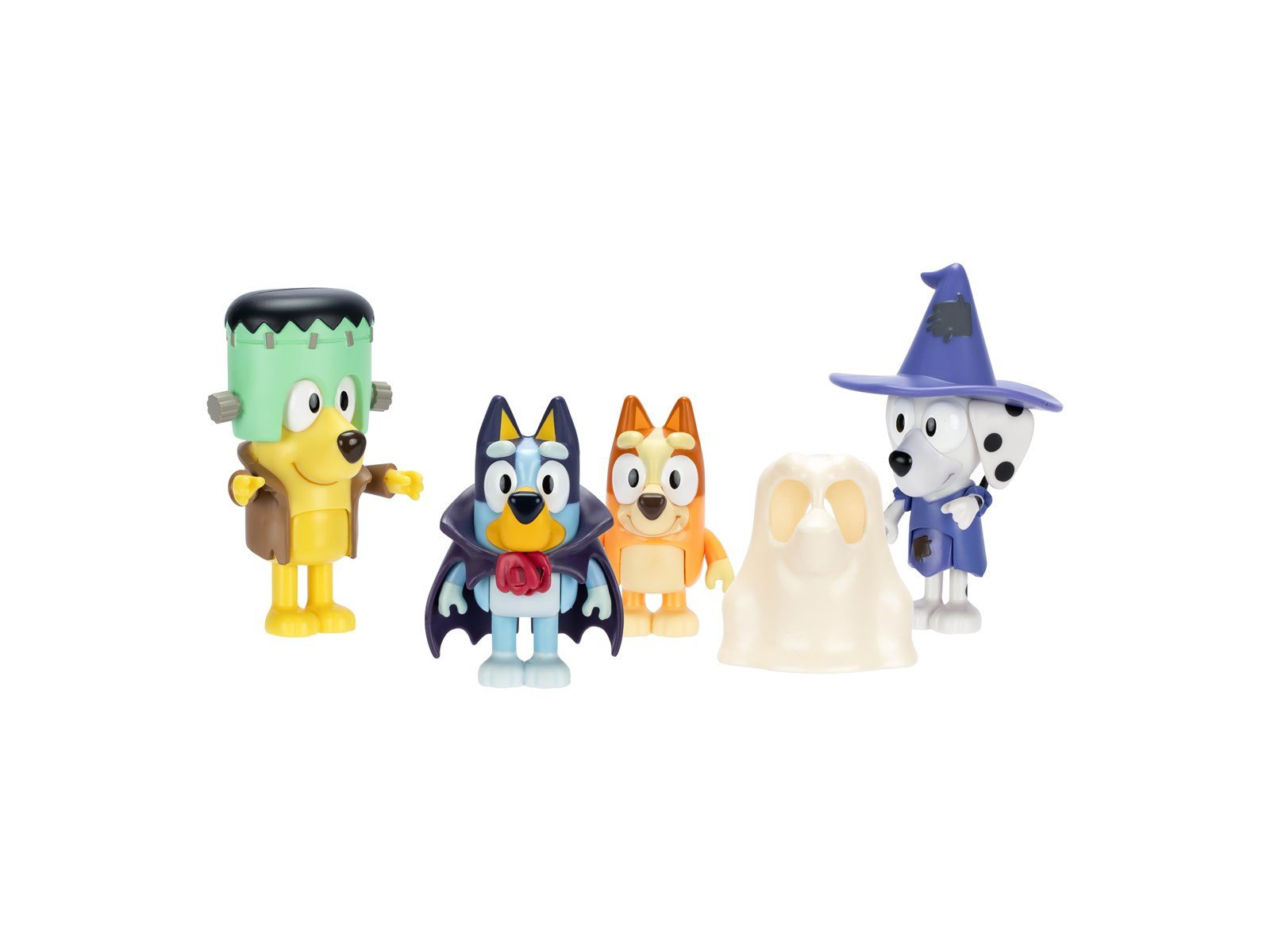 Bluey Halloween Figure 4pk.