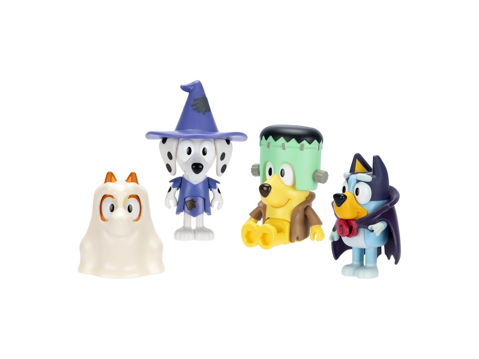 Bluey Halloween Figure 4pk.