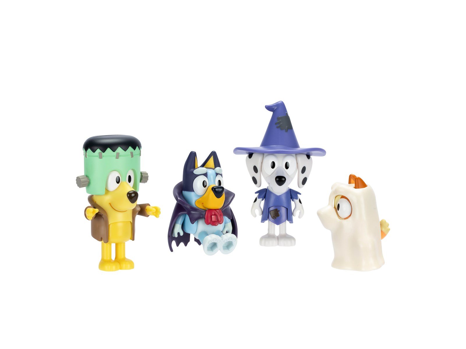 Bluey Halloween Figure 4pk.