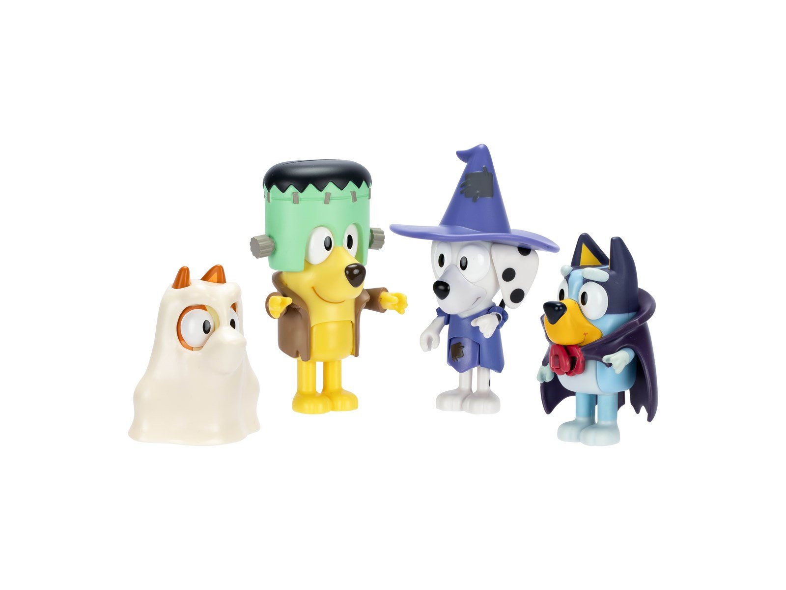 Bluey Halloween Figure 4pk.