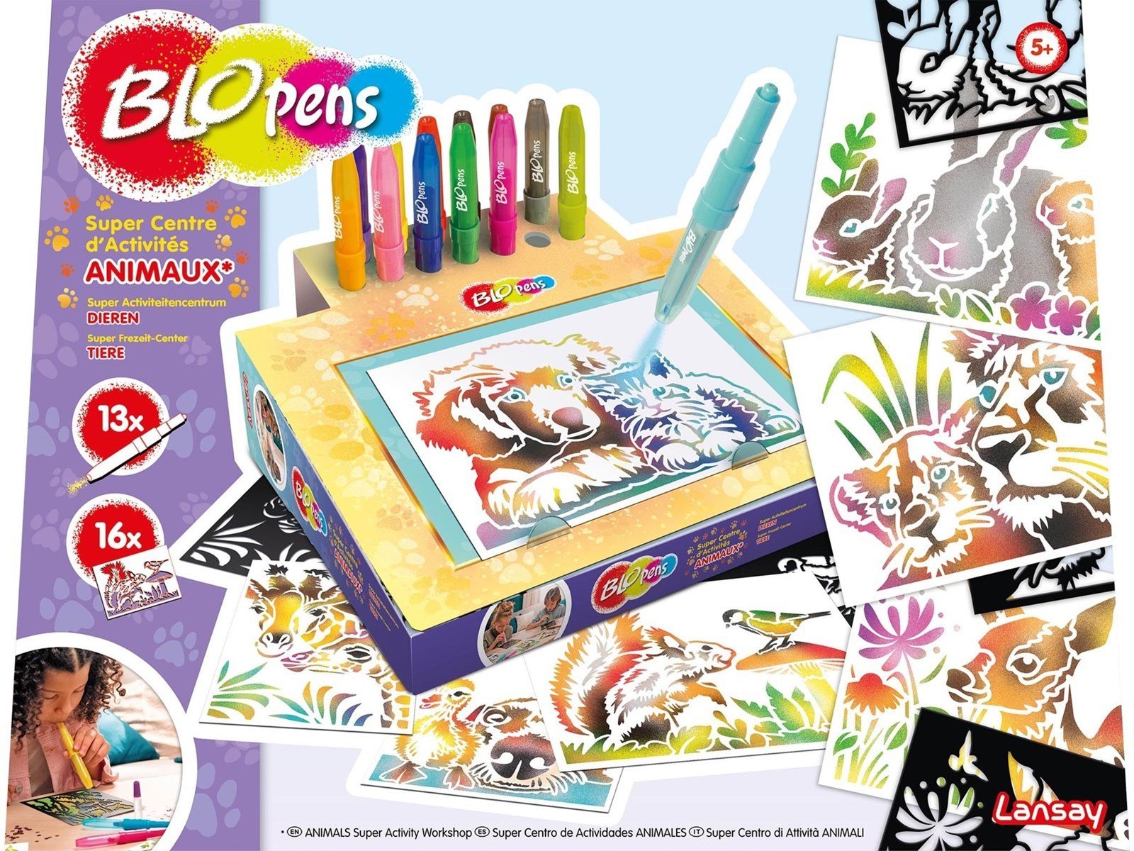 Blopens Animal Super Activity Workshop