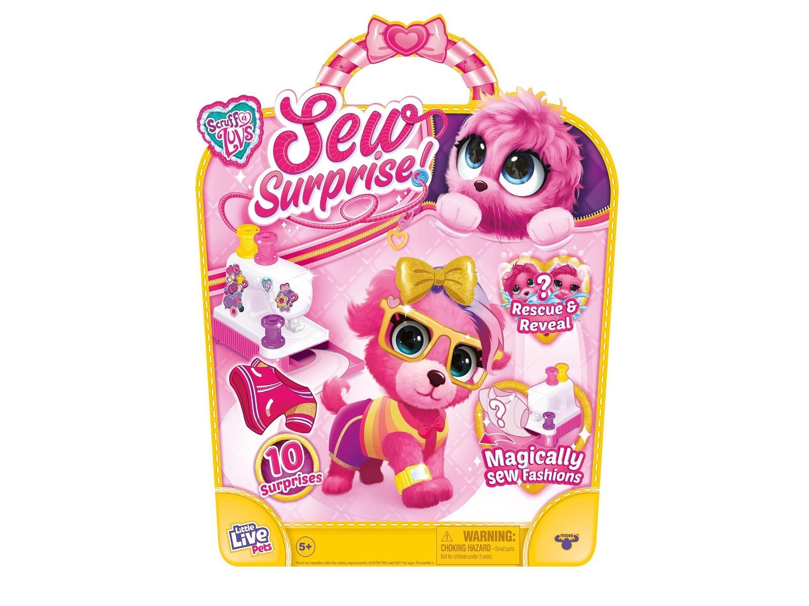 Scruff a luvs Sew Wow Pink
