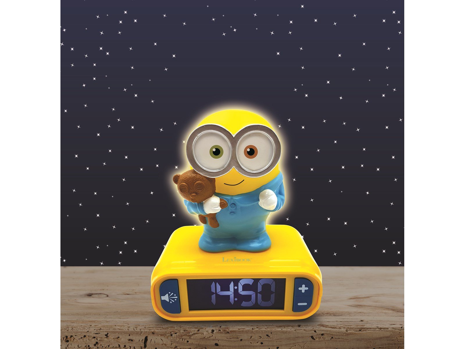 Despicable Me Alarm Clock with Night light and sounds