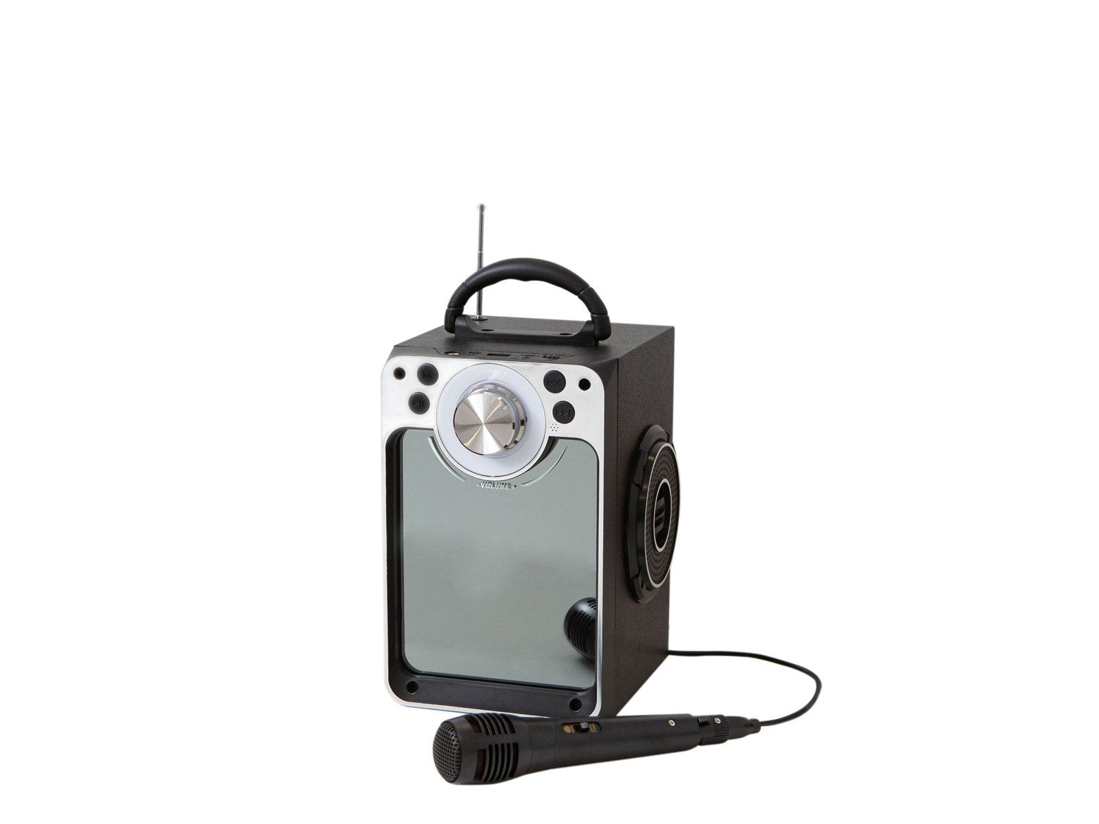 Stars Karaoke Machine with Blue Tooth Disco LED light Black