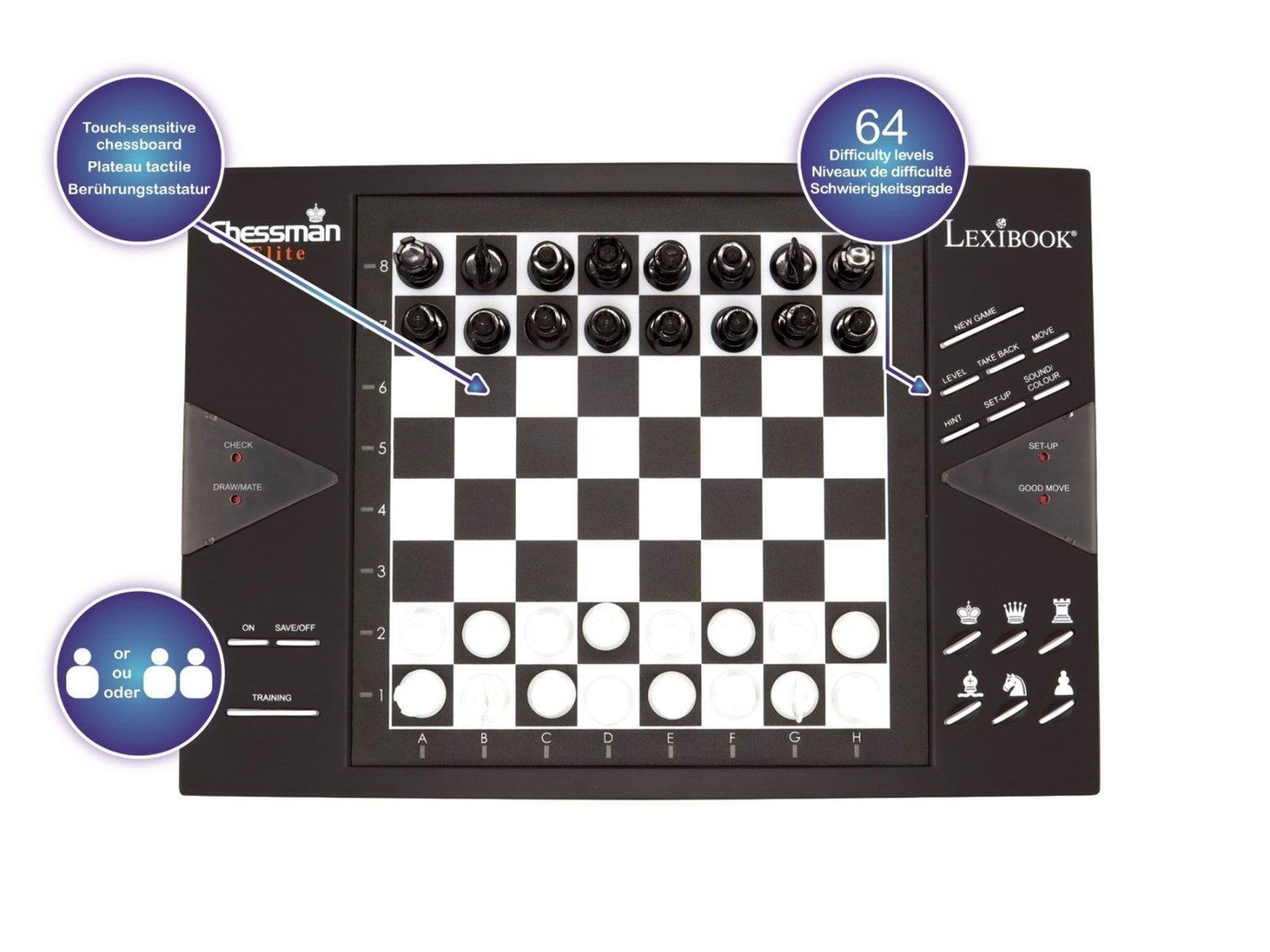 ChessMan® Elite Electronic chess game