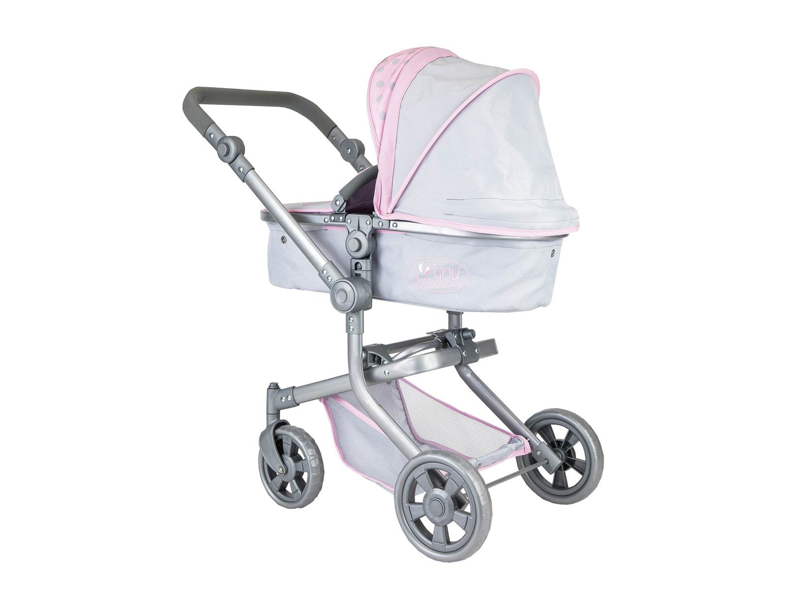 Tiny Treasures Foldable Babydoll Pram