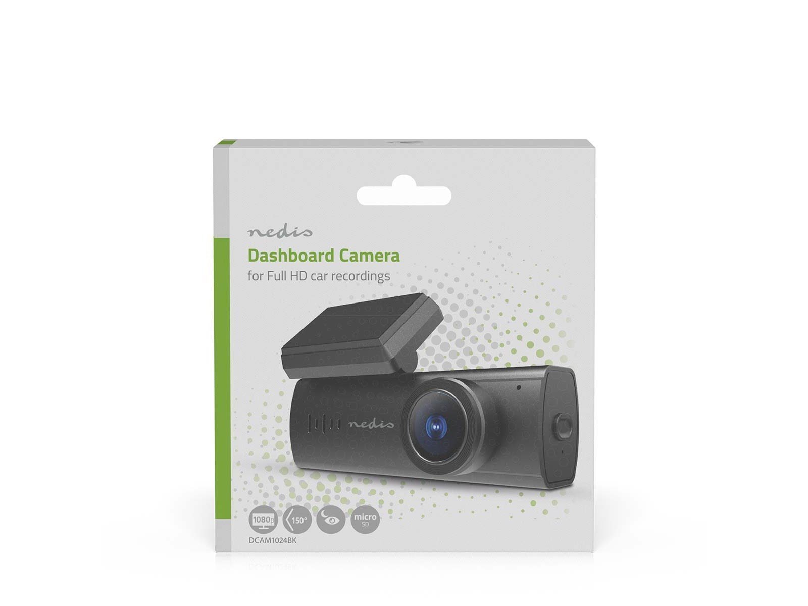 Nedis Dash Cam | 1080p@30fps | 2 MPixel | LCD | Natudsig