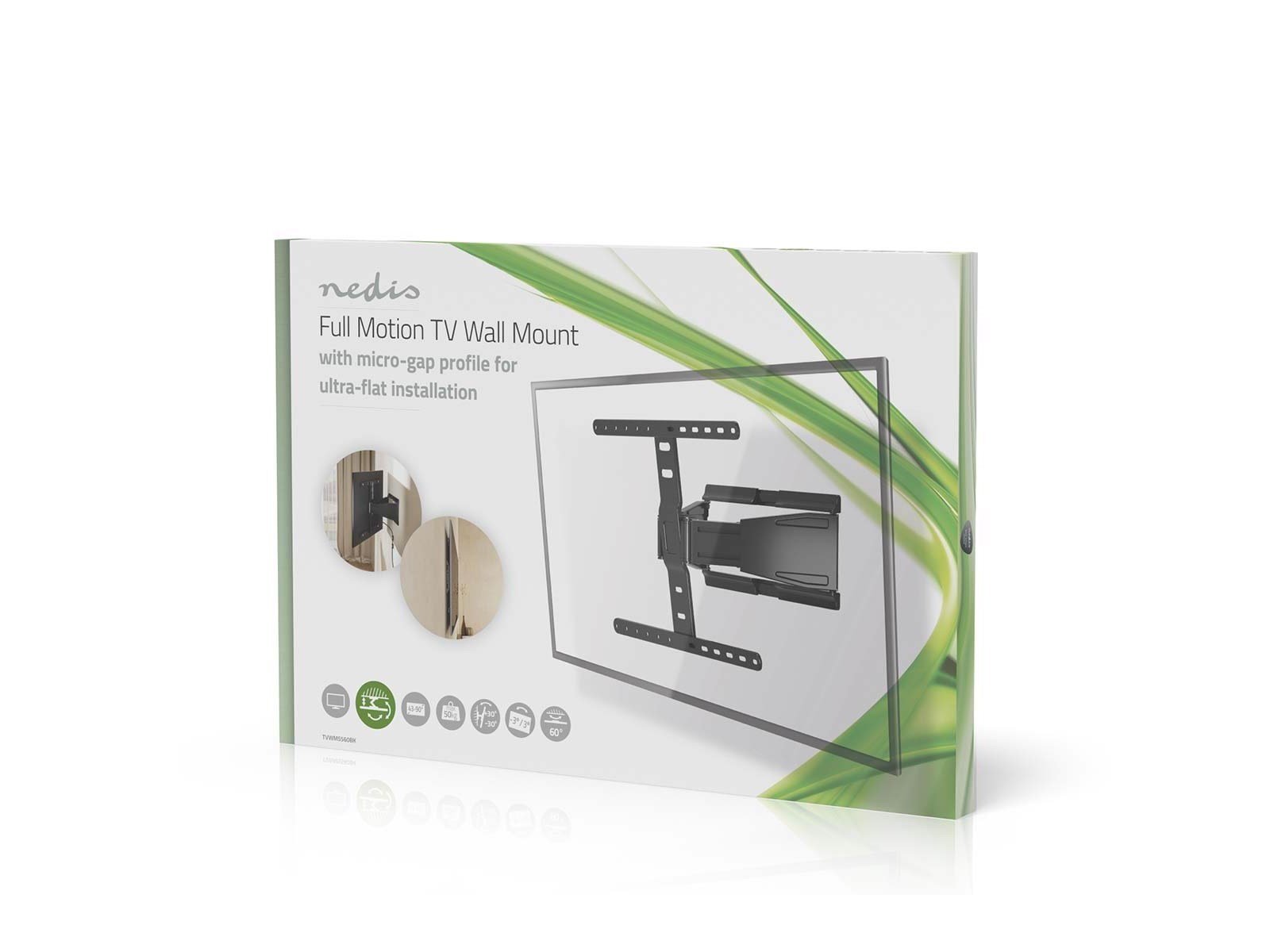 Nedis Fuld Motion TV wallmount | 43 - 90 