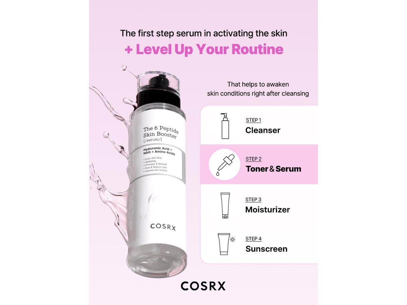 Cosrx The 6 Peptide Skin Booster Serum 150 ml
