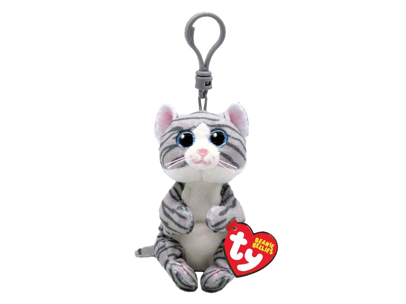 Ty Beanie Babies Bellies Clip Mitzi Cat 10cm