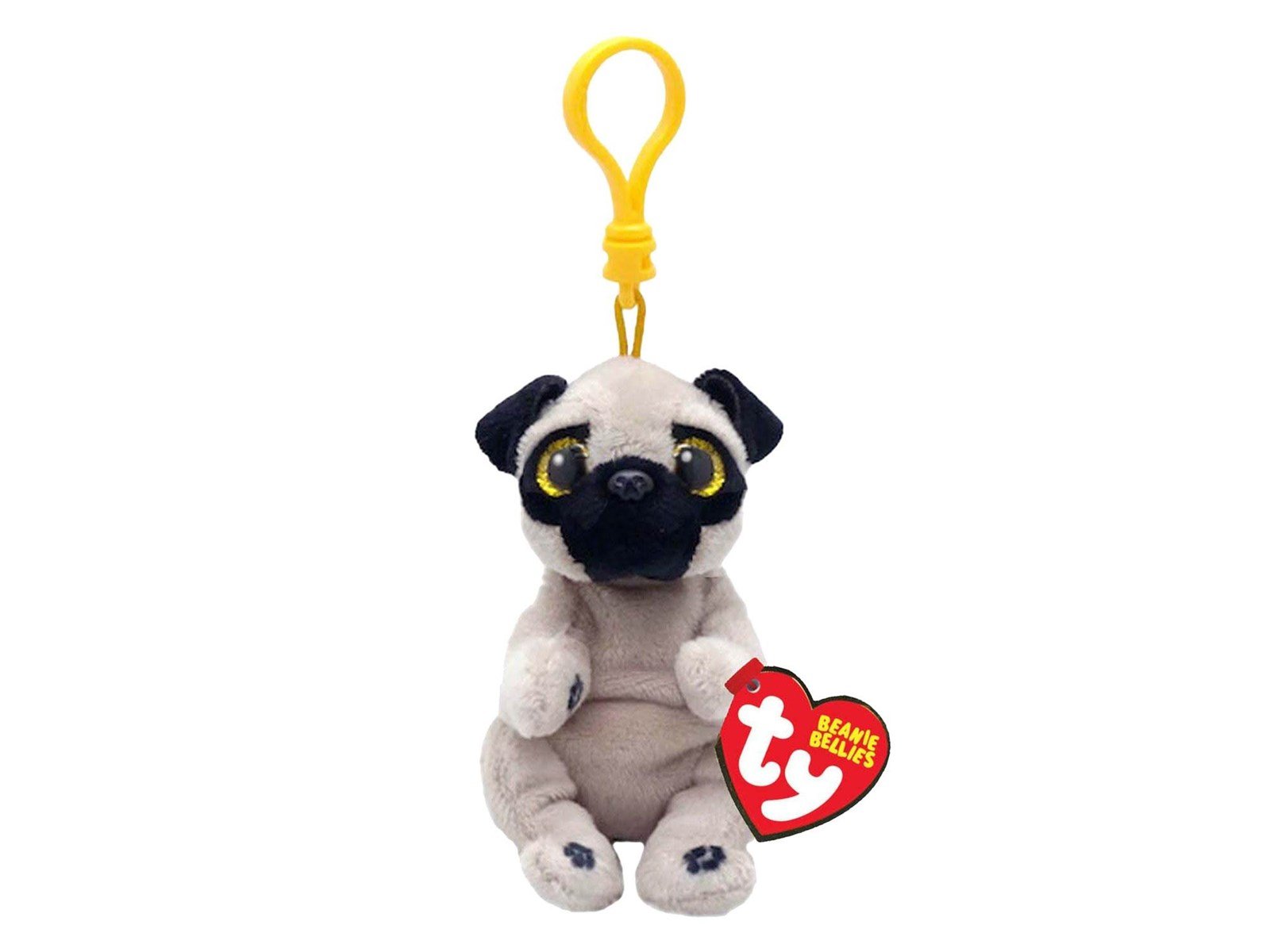 Ty Beanie Babies Bellies Clip Izzy Dog 10cm