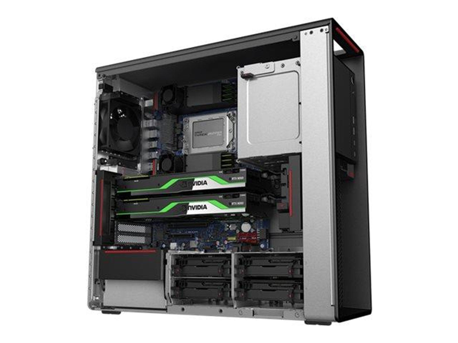 Lenovo ThinkStation P620 - tower Ryzen ThreadRipper PRO 5955WX 4 GHz - AMD PRO - 128 GB - SSD 1 TB - German