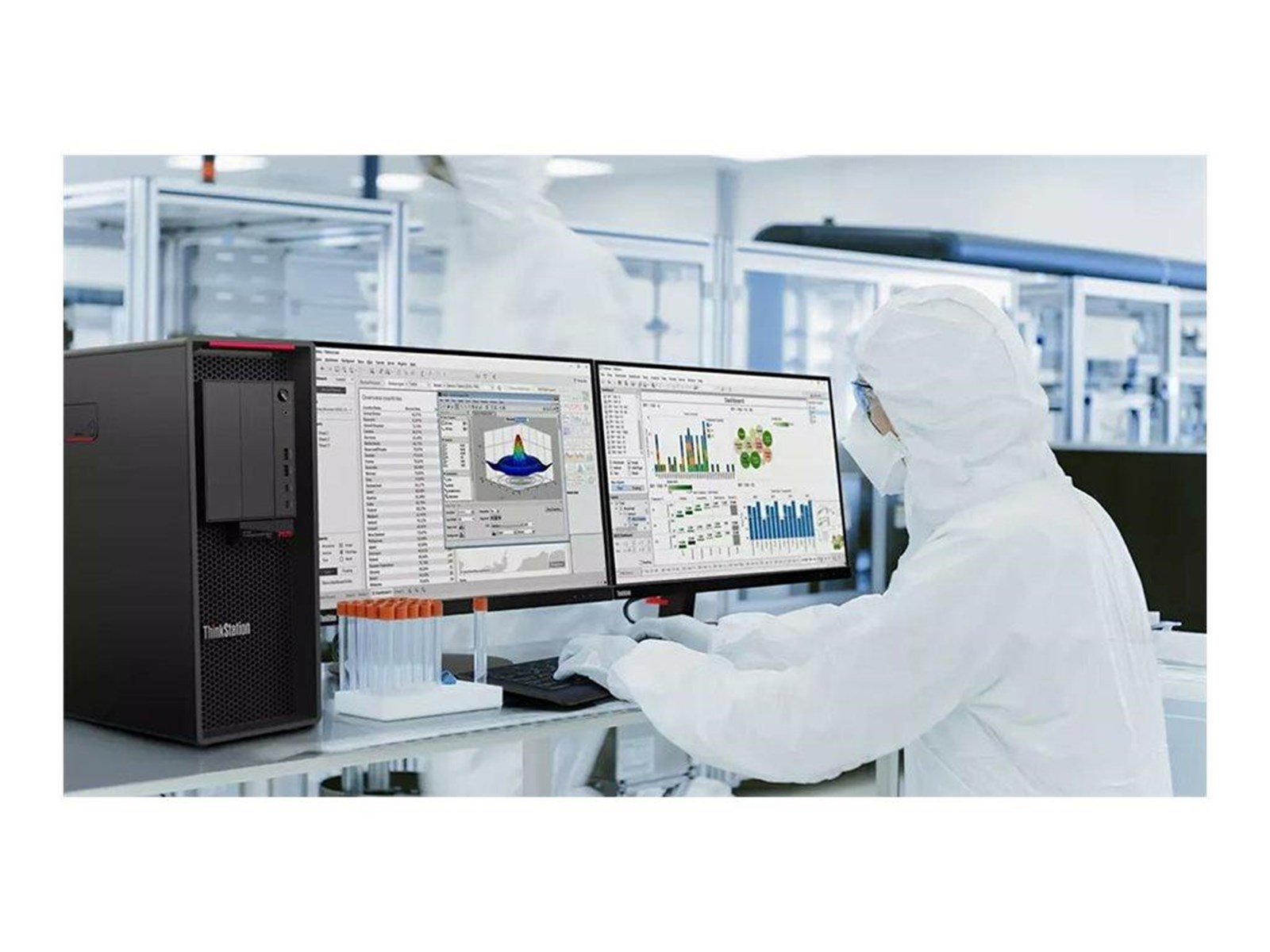 Lenovo ThinkStation P620 - tower Ryzen ThreadRipper PRO 5955WX 4 GHz - AMD PRO - 128 GB - SSD 1 TB - German