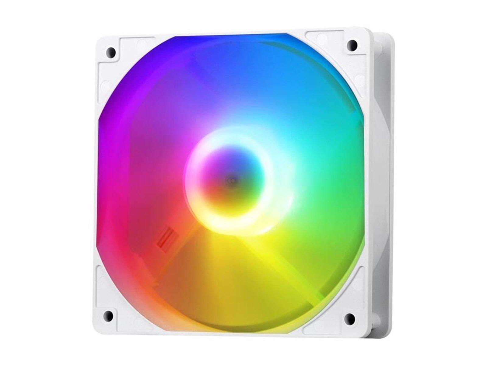 Darkflash C7 3-in-1 computer fan (white) - Gehäuselüfter - 120mm - Weiß mit RGB-Beleuchtung - 23 dBA