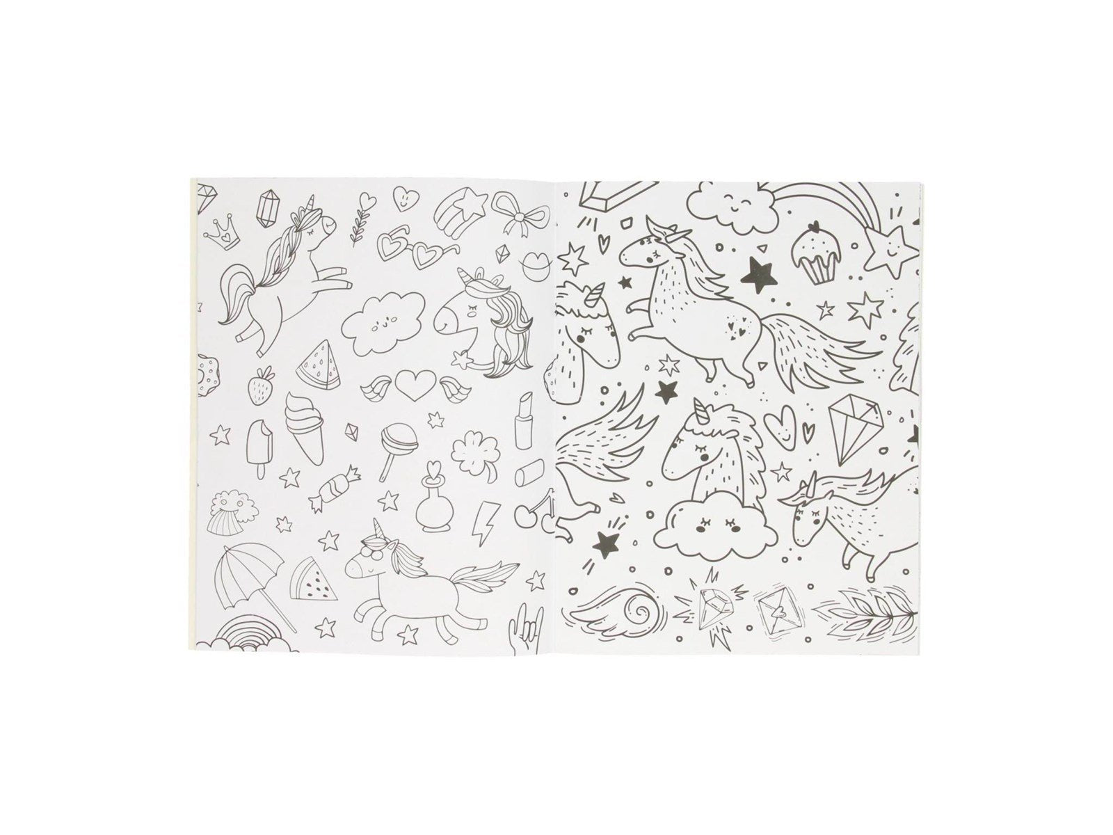 Wins Holland - Doodle Coloring Book - Unicorn