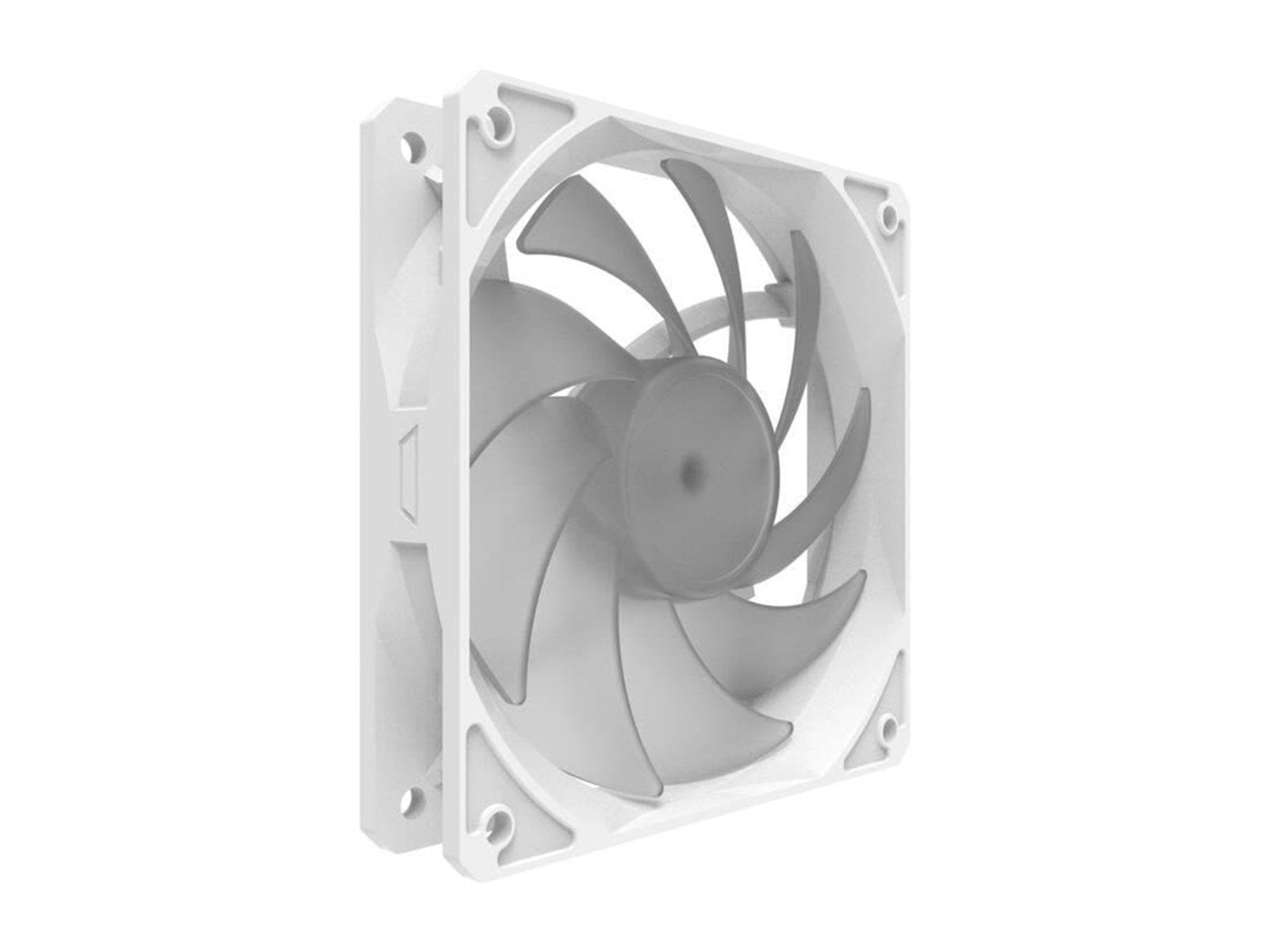 Darkflash C7 computer fan (white) - Gehäuselüfter - 120mm - Weiß mit RGB-Beleuchtung - 23 dBA