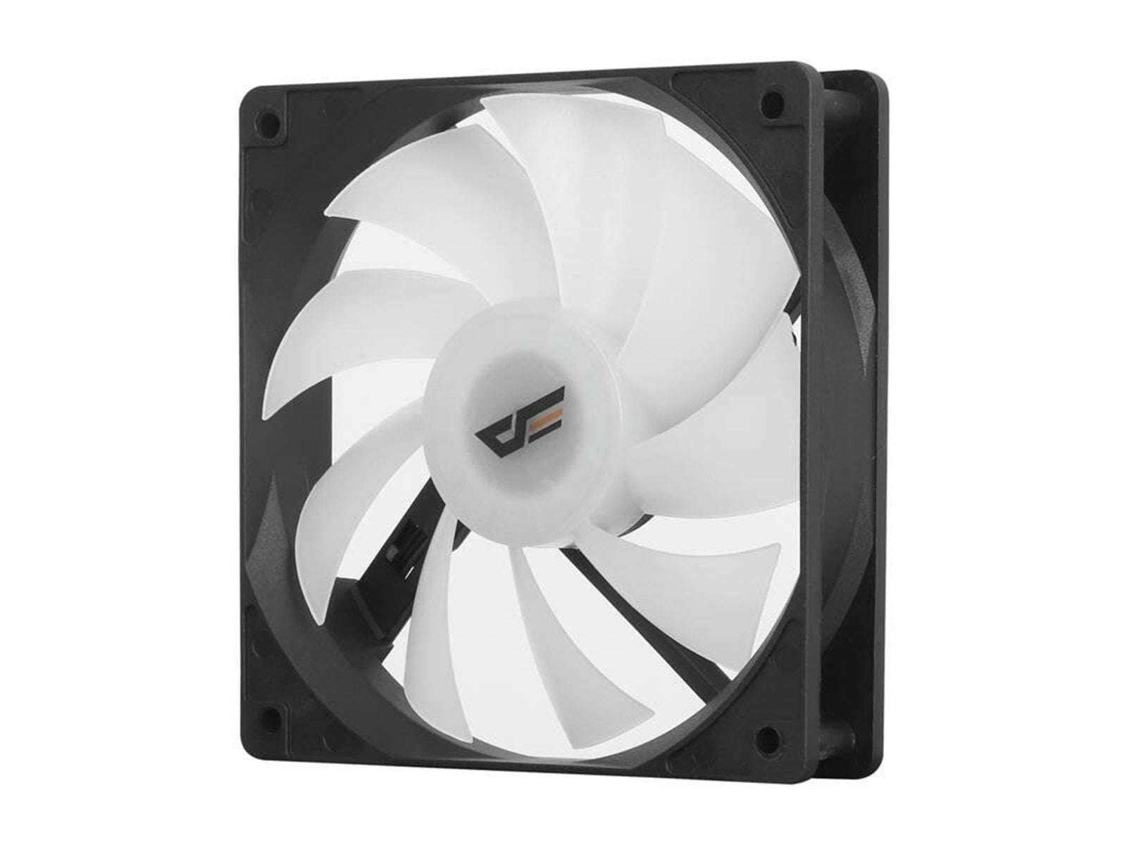 Darkflash C7 computer fan (black) - Gehäuselüfter - 120mm - Schwarz mit RGB LED - 23 dBA