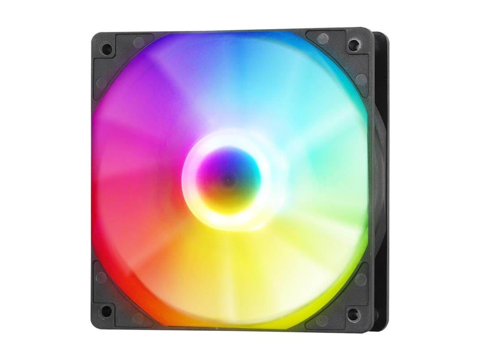 Darkflash C7 3-in-1 computer fan (black) - Gehäuselüfter - 120mm - Schwarz mit RGB LED - 23 dBA