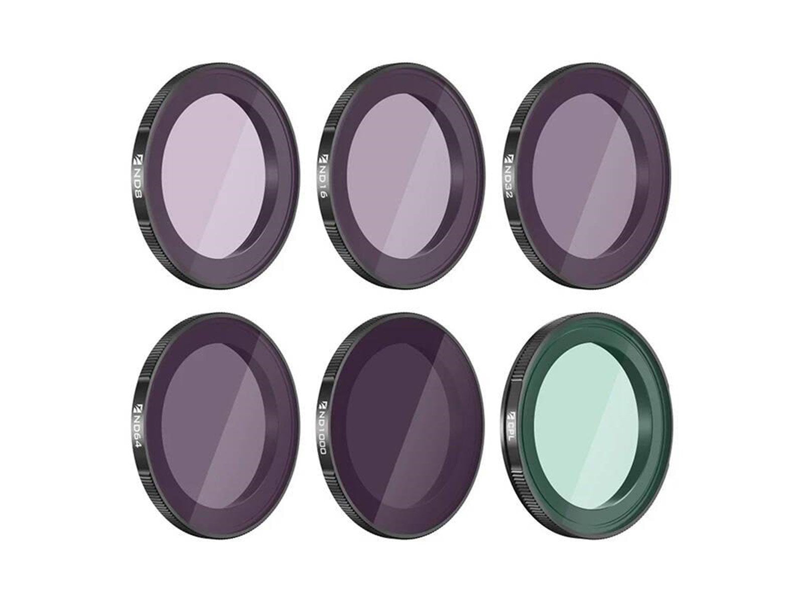 Freewell Set of 6 filters for DJI Action 4