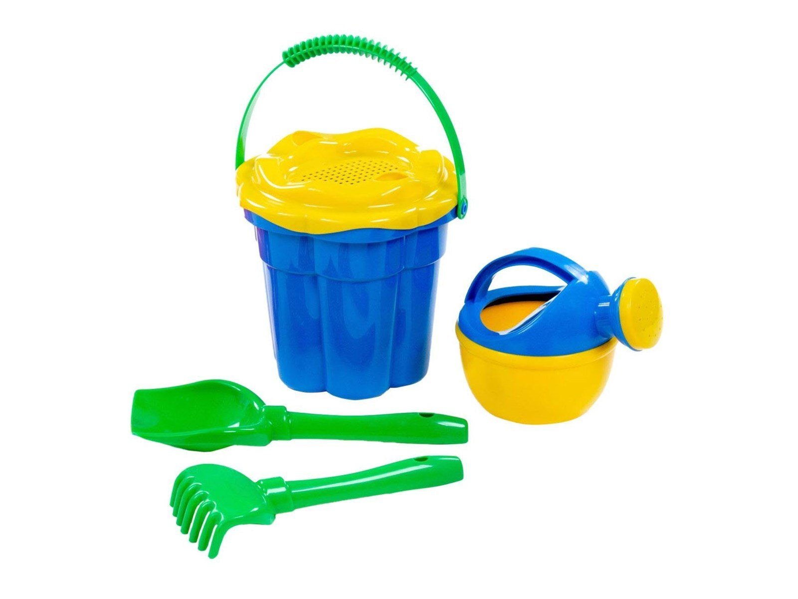 Cavallino Toys - Cavallino Classic Bucket Set Blue 5 pcs.