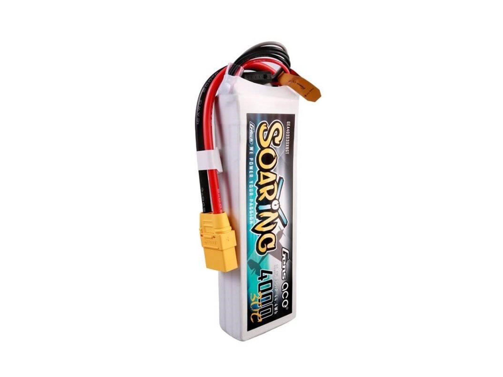 Gens ace &Tattu G-Tech Soaring 4000mAh 11.1V 30C 3S1P Lipo Battery