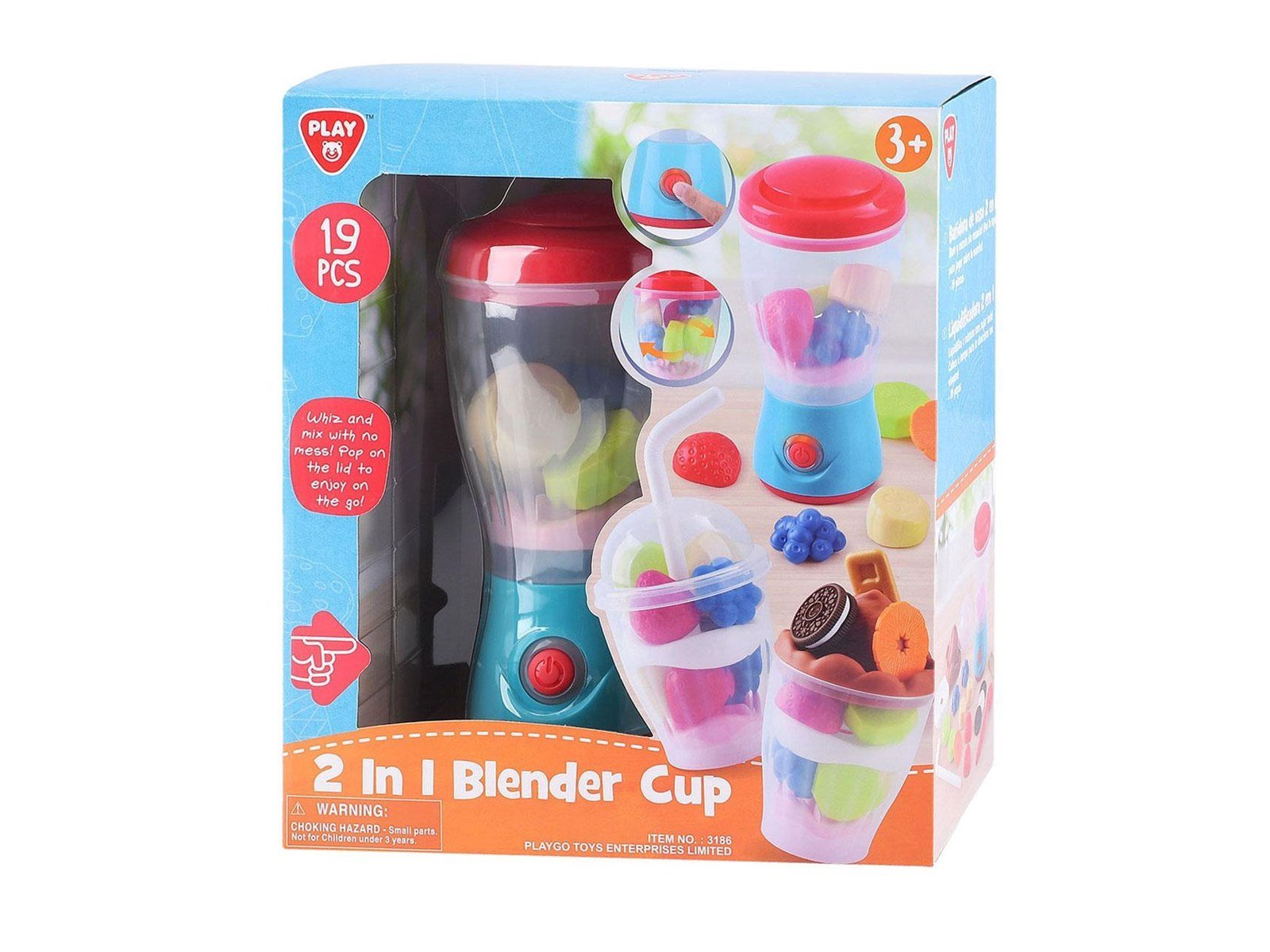 PLAY - 2in1 Blender machine 19 pcs.