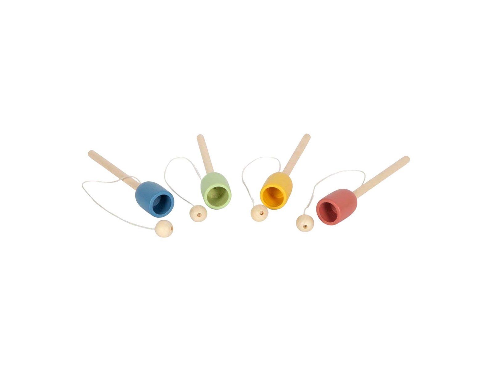 Small Foot - Wooden Catch the Ball Set Set of 4