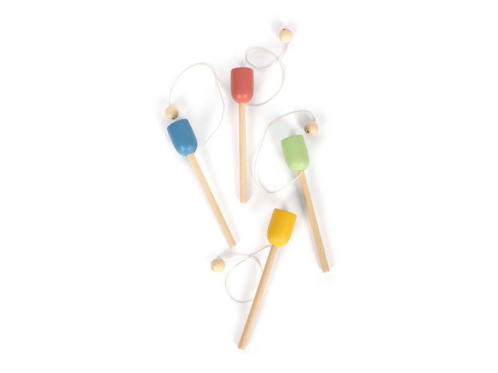 Small Foot - Wooden Catch the Ball Set Set of 4