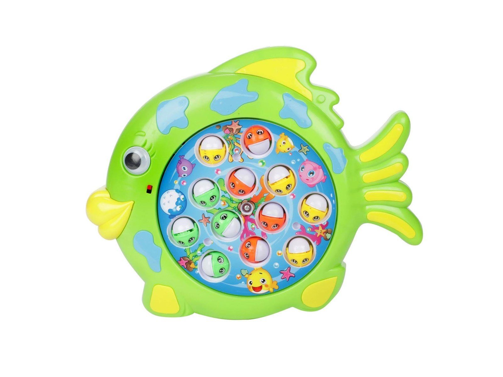 Toi-Toys - Fishing Game Spinning Table Catch the Fish with Sound