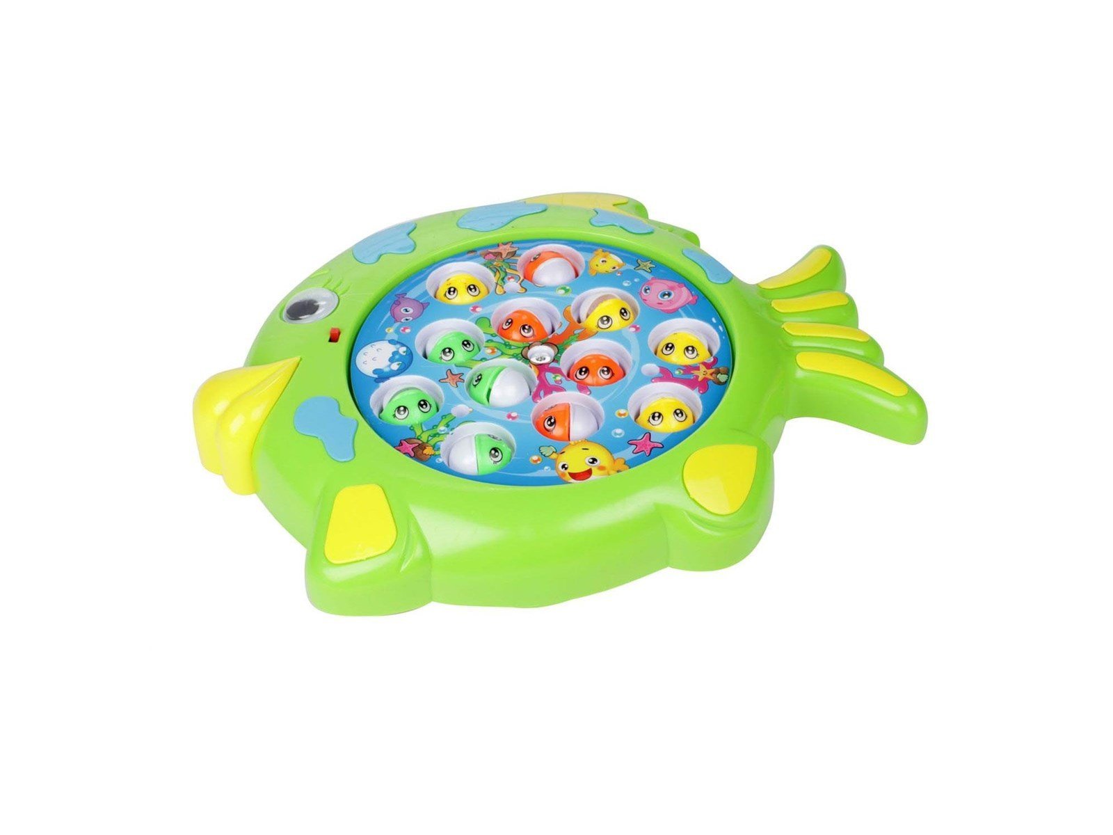 Toi-Toys - Fishing Game Spinning Table Catch the Fish with Sound