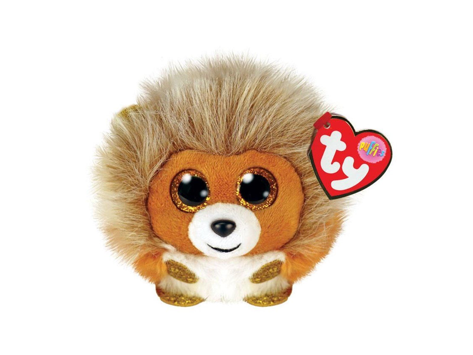 Ty Teeny Puffies Ceasar Tan Lion 10cm