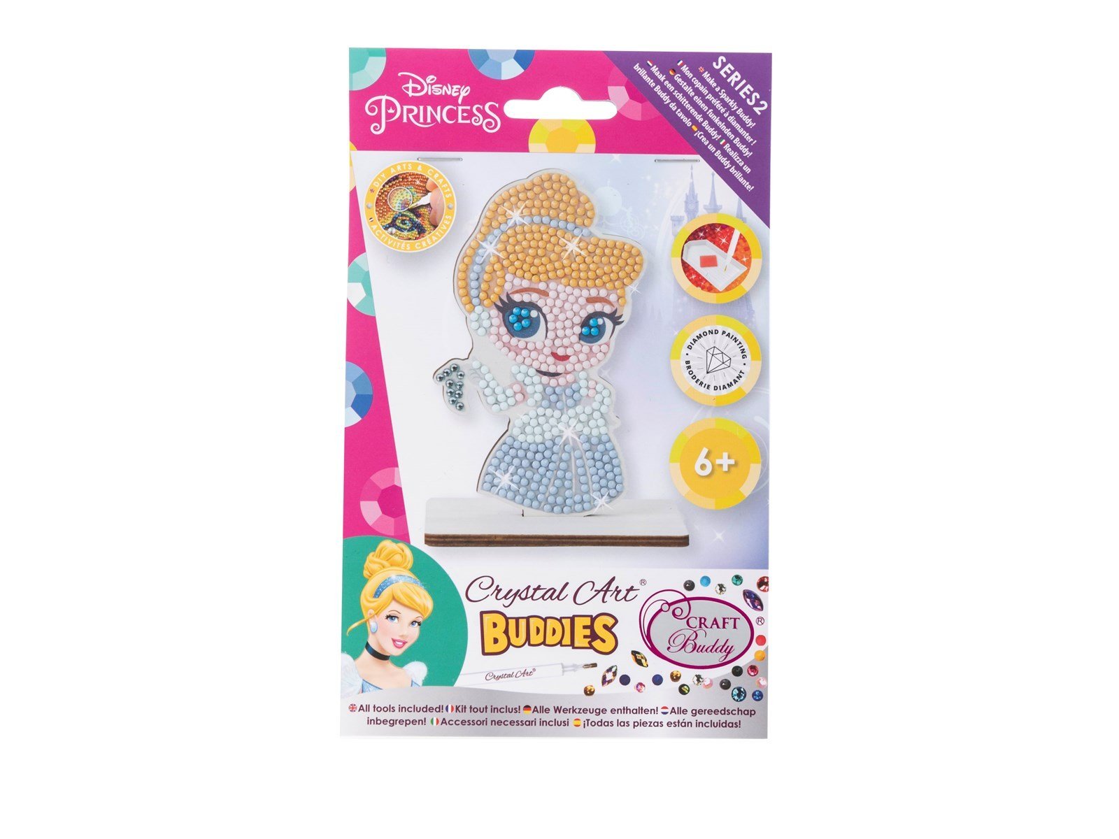 Craft Buddy Cinderella, Crystal Art Buddy