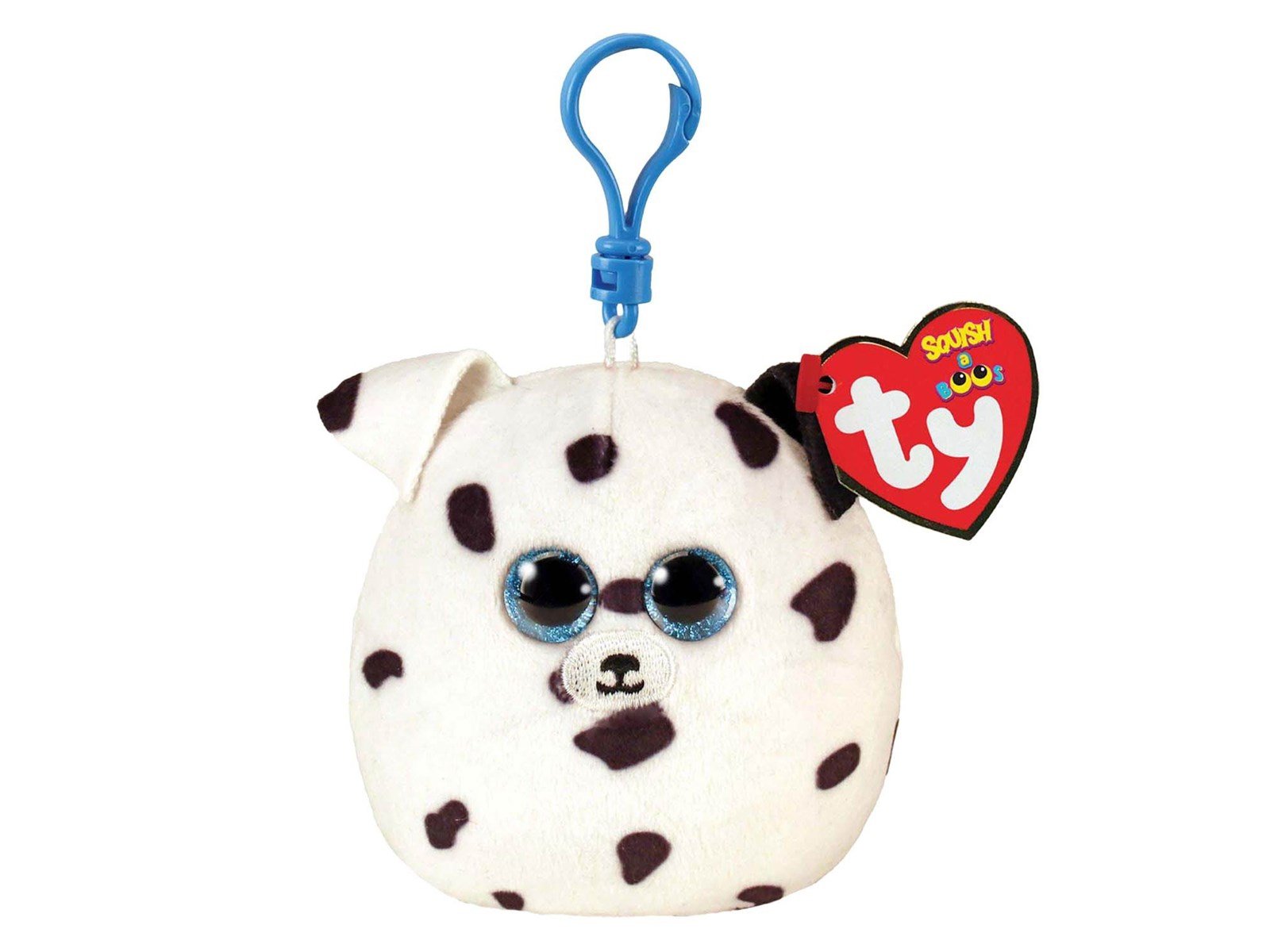 Ty Squish a Boo Clips Fetch Dog 8cm