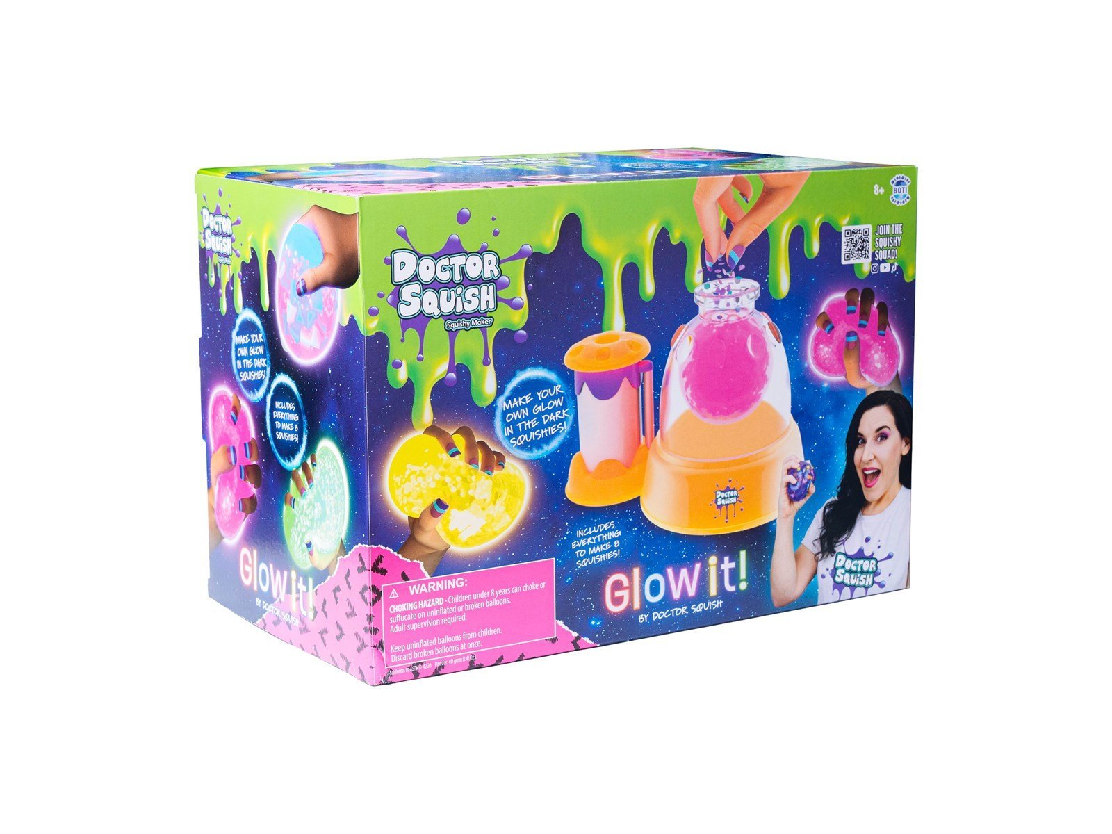 Doctor Squish Squishy Maker Station - Neon Edition