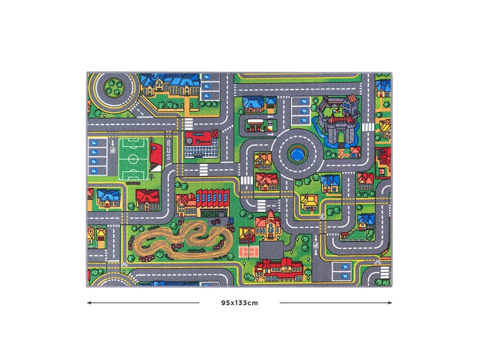 Rebel Roads Legetæppe - By vejbane - 95 x 133 cm