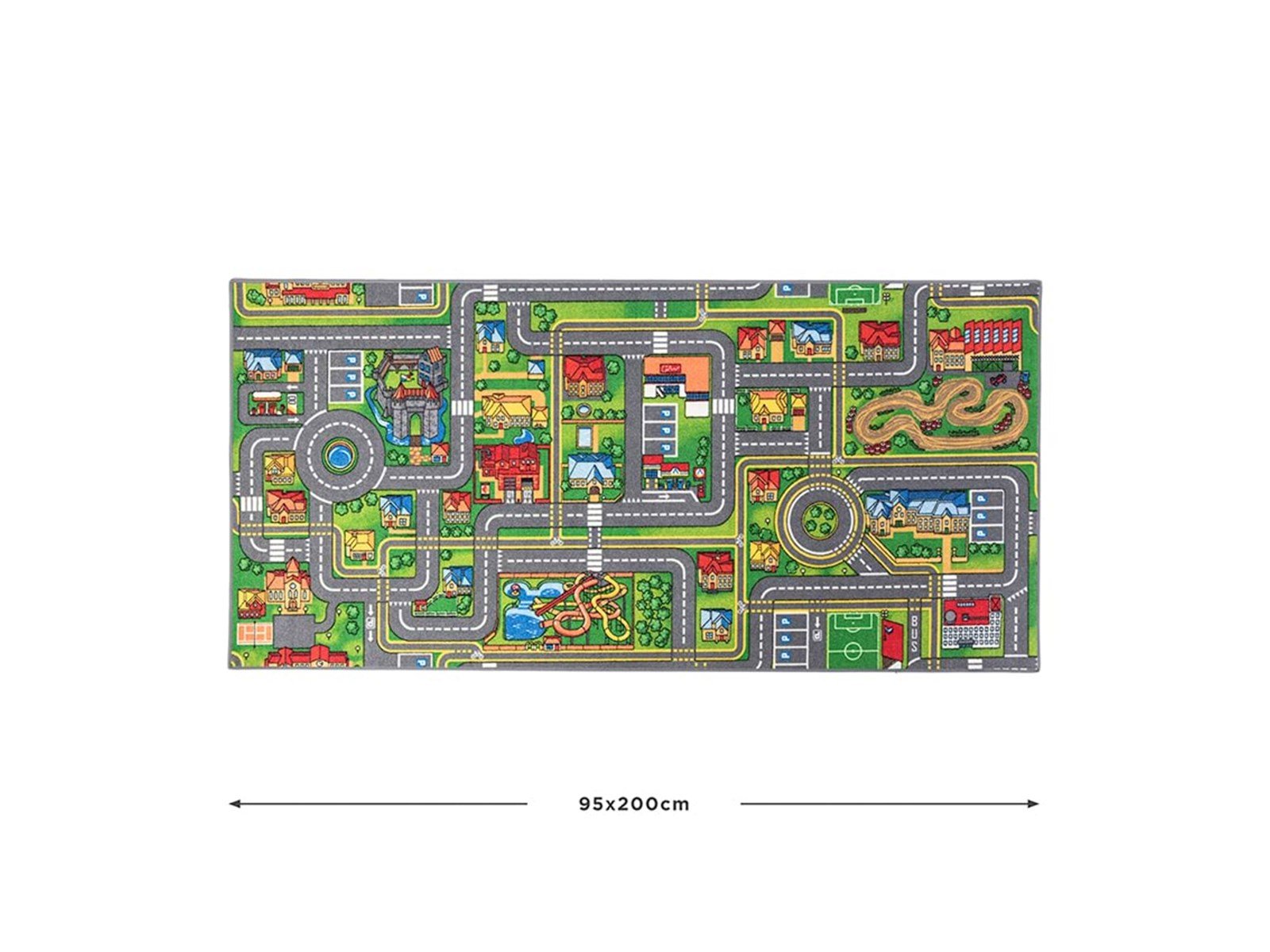 Rebel Roads Legetæppe - By vejbane - 95 x 200 cm