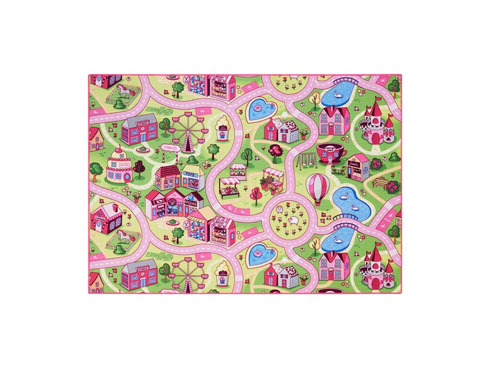 Rebel Roads Legetæppe - Pink Tivoli - 140 x 200 cm