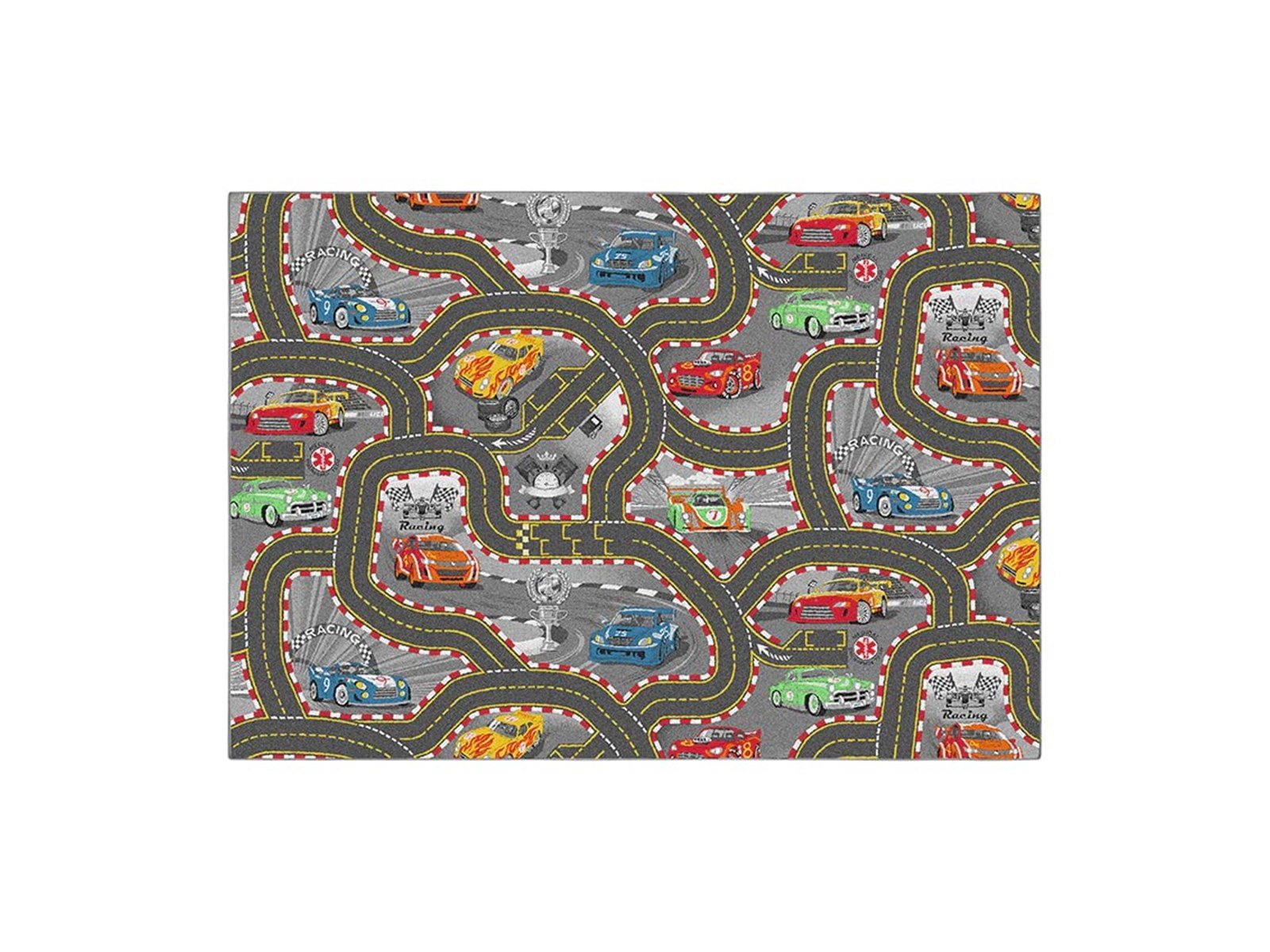 Rebel Roads Legetæppe - Racer bane - 140 x 200 cm