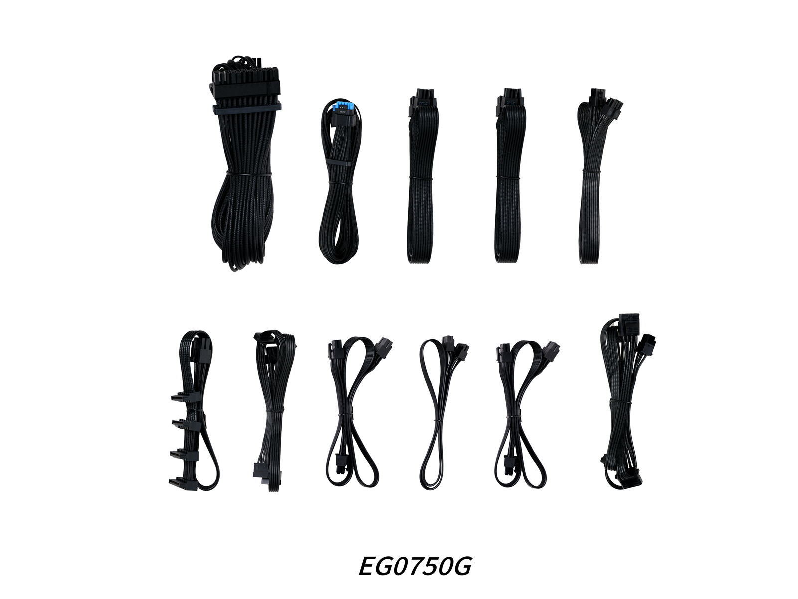 Lian Li Edge Gold 750W Black Netzteile - 750 Watt - 120 mm - ATX 3.1 - 80 Plus Gold zertifiziert