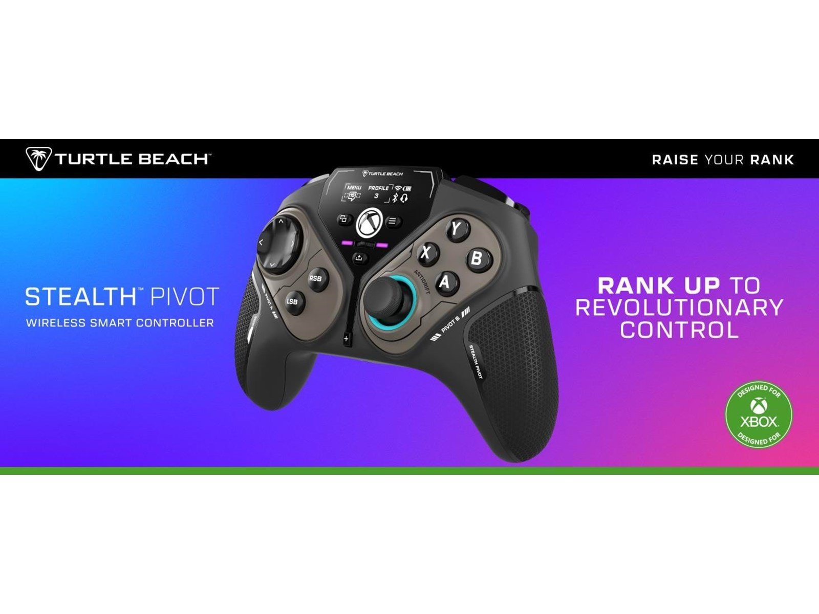 Turtle Beach Stealth Pivot - Black - Wired Controller - Android