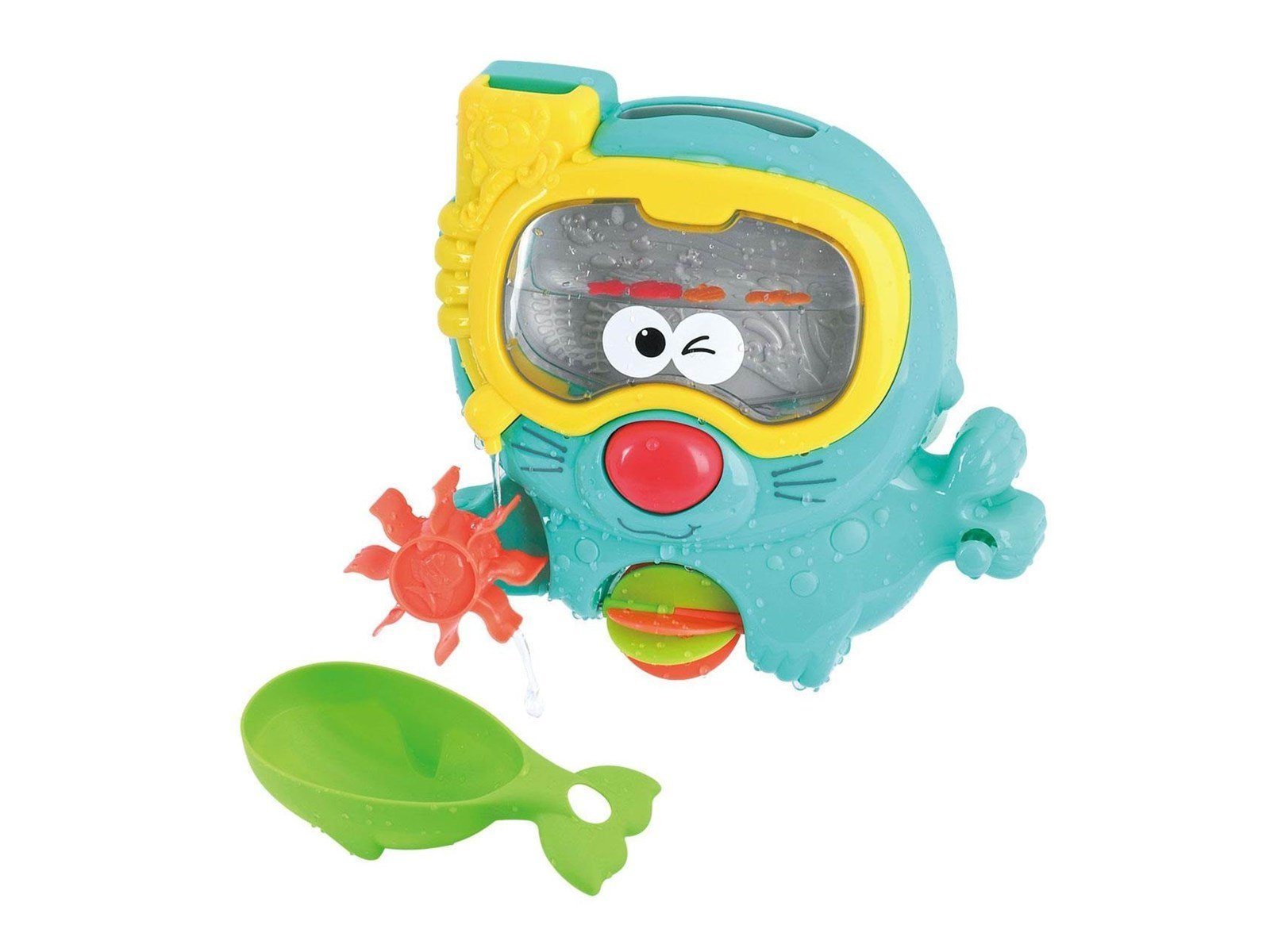 PLAY - Bath Toys Splashing Seal with Diving Goggles