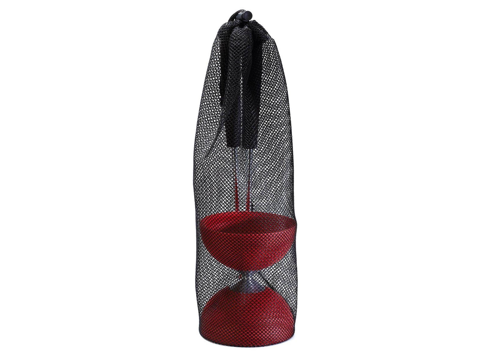 Eureka - Rubber Diabolo with Aluminum Sticks - Red